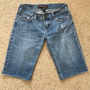 Denim Bermuda Shorts